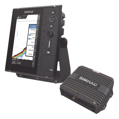 S3009 + S5100 Sonda expandida para transductores duales: el kit incluye S3009 sonda de eco de navegación de 9 "y módulo de sonda S5100.