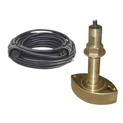 Kit de transductor B45 con cable de 8 m y conector de 10 pin para sondas FURUNO. 