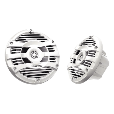 Par de altavoces fabricados en grado marinos en color blanco de 6.5" potencia máxima de 150 W 