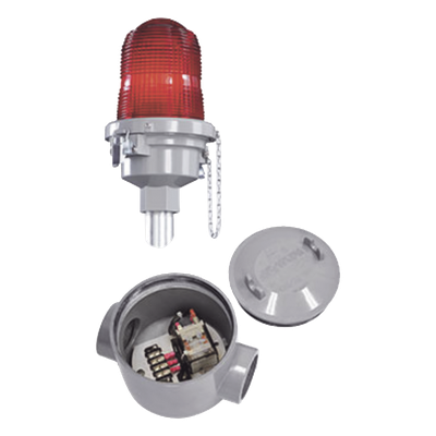Relevador de transferencia para Lampara de Luz de Obstrucción LOD.