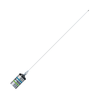 Antena Marina VHF de Acero Inoxidable / Ganacia de 3 dB / Potencia de Entrada 50 W 