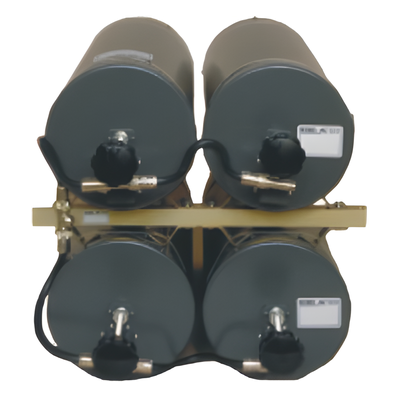 Duplexer VHF, para 154-174 MHz, para Potencia Máxima de Entrada de 250 W (ciclo continuo).