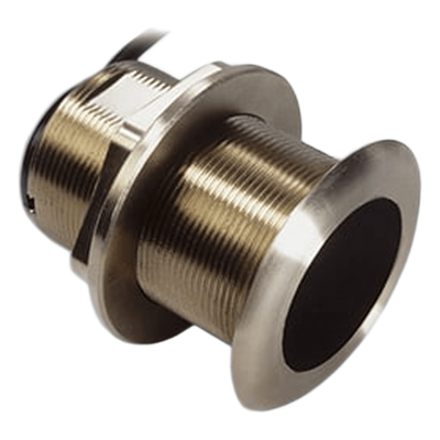 Sonda de Frecuencia Dual 50/200 kHz / 600 W / Ancho de Haz 45°-12° / Profundidad Máxima 1200 ft / Cable 33 ft / Medición de Profundidad y Temperatura / 8 Pines / Compatible con Ángulos de 8° a 15°