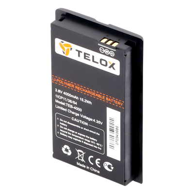 Batería de Li-Ion 4000mA Para Radios TE320 TELOX