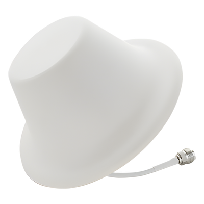 Antena Tipo Domo, 698-960/1710-2700 MHz, 2/4 dB, conector N Hembra. 