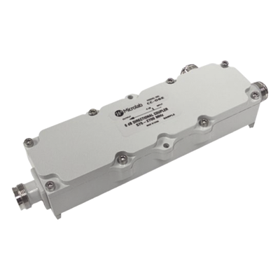 Acoplador direccional 10dB 575-2700MHz 300W - 161 dBc 4.3 - 10 IP67