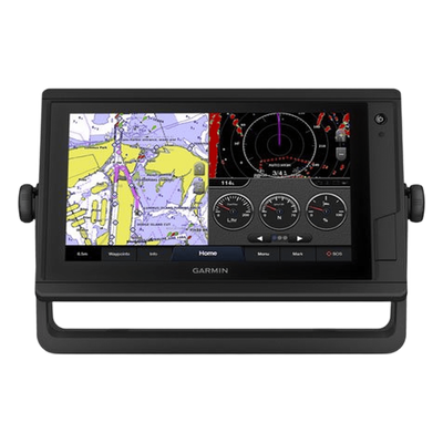GPSMAP 922 PLUS / 9" WSVGA Táctil / 1024x600 px / GPS+GLONASS 10 Hz / IPX7 / 10-32V DC / Compatible Sondas Garmin / Mapas Garmin BlueChart LakeVü
