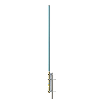Antena Colineal Omnidireccional 806-869 MHz, 10 dB, 63 MHz de Ancho de Banda, 500 Watt, DIN 7-16 Hembra.