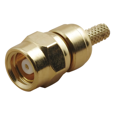 Conector SMC Macho de Anillo Plegable para cables RG-58/U LMR-195, RG-142/U.