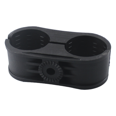 Paquete de 10 Sujetadores Plasticos Para Cable Coaxial de  2-1/4"