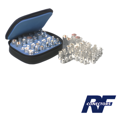 Kit universal de 30 adaptadores UNIDAPT para cualquier aplicación de WiFi, Access Point y Redes Inalámbricas.