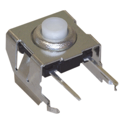 Interruptor Táctil en Ángulo Recto / PCB, SPST, 50 mA, 12 Vcc (RoHS), para Mic. KMC-22