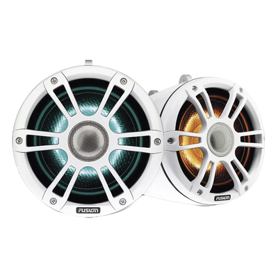 Altavoces marinos de torre serie Signature 3 con iluminación led de 7.7" Fusion 