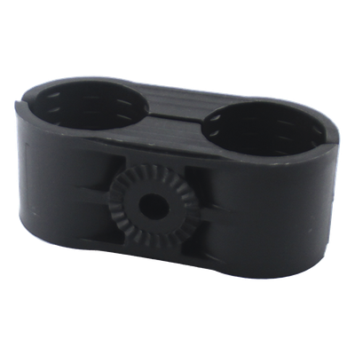 Paquete de 10 Sujetadores Plasticos Para Cable Coaxial de  1- 1/4"