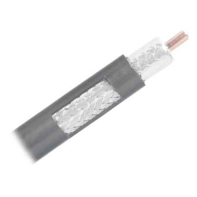 Carrete de 305 Metros (1000 Pies), Cable Coaxial de 1/2 de Baja Pérdida, LMR600 de 50 Ohms
