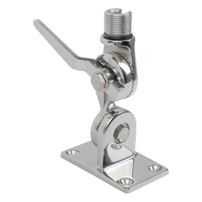 Montaje Rotativo de Acero Inoxidable / Ajuste de 4 posiciones / Rosca Estándar 1-1/4  