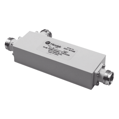 Acoplador direccional 10dB 617-5925MHz 300W-161dBc 4.3-10 IP67