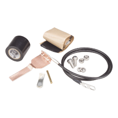 Kit de Puesta a Tierra HELIAX para Guía de Onda Elíptica 43