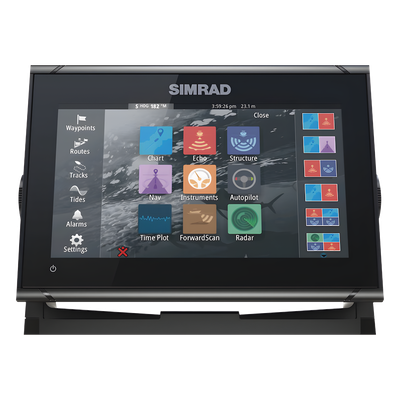 Plotter GPS GO9 XSE / Pantalla Táctil 9" / Compatible con Sonar y Radar / Conectividad Inalámbrica y NMEA 2000® / Integración con Piloto Automático y Sistemas de Sonido / Tecnología Active Imaging™ 3 en 1 