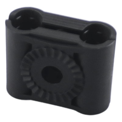 Paquete de 10 Sujetadores Plasticos Para Cable Coaxial de 3/8"