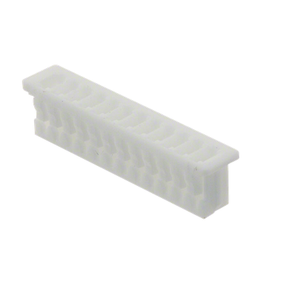 Conector Receptáculo MOLEX de 12 terminales, separación de 1.25 mm entre pines y uso en arneses de Móviles KENWOOD Series 102.