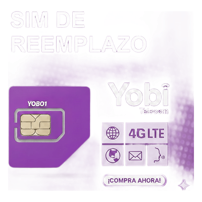 SIM YOBI DE REEMPLAZO