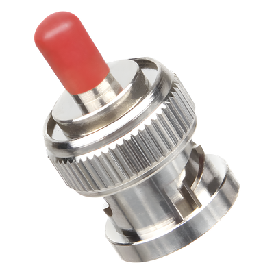 Carga Terminal de 50 Ohm, 1/2 Watt en conector BNC Macho.