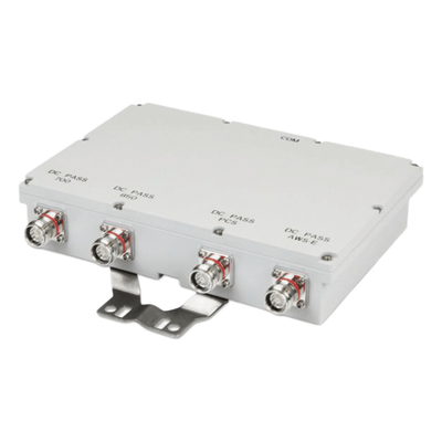CUADRIPLEXOR 700/850/PCS/AWS 250W -161dBc 4.3-10 IP67 .
