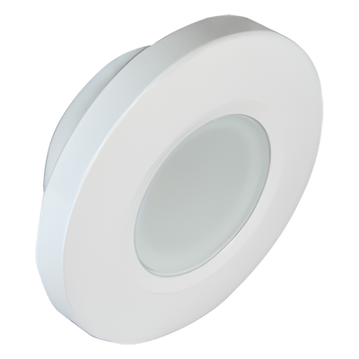 Luz led marina serie Orbit, emite luz multicolor de 210 lúmenes, para uso interior o exterior, fabricado bajo norma de protección IP67.