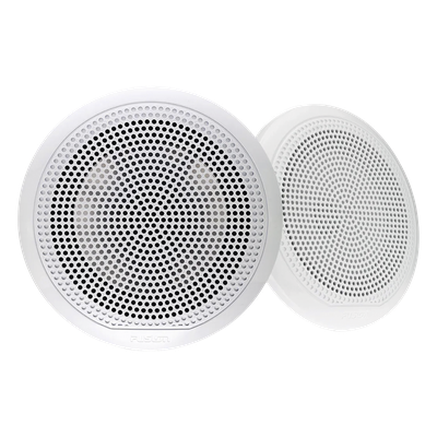 Altavoces marinos con iluminación LED multicolor de 6.5" Fusion 