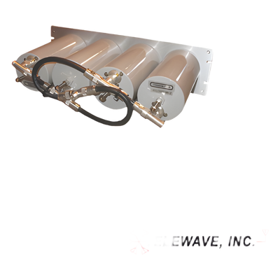 Duplexer Pasa Banda-Rechazo de Banda, 470-512 MHz, 4 Cavidades (4" Dia.) 3 MHz, 250 Watt, N Hem.