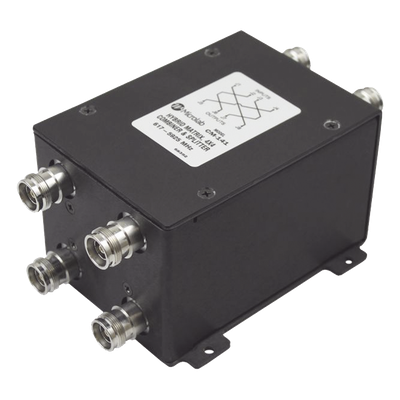 Combinador Hibrido 4x4 617-5925 MHz 100W -161dBc 4.3-10 IP67