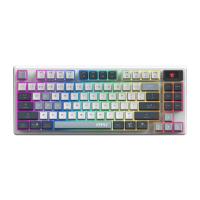 TECLADO INALMBRICO MSI FORGE FORGE GK600 TKL W SKY US INALMBRICO / BLUETOOTH / USB 2.0 / RGB