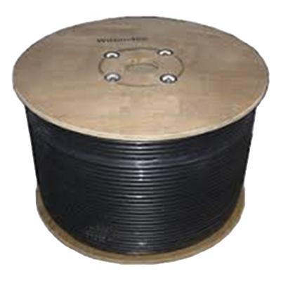 Carrete de Cable Coaxial de Baja Perdida WILSONRG11 Tipo RG11. 75 Ohm de Impedancia. 152.4 Metros (500 Pies)