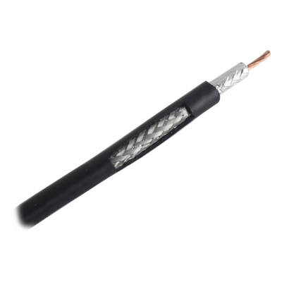 Carrete de 305 Metros (1000 Pies), Cable Coaxial Ultra Flexible LMR240UF de 50 Ohm, Conductor Central de Cobre Trenzado