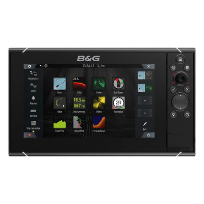 Pantalla de navegación ZEUS3S de alto rendimiento, con display de ultra visibilidad y pantalla touchscreen.