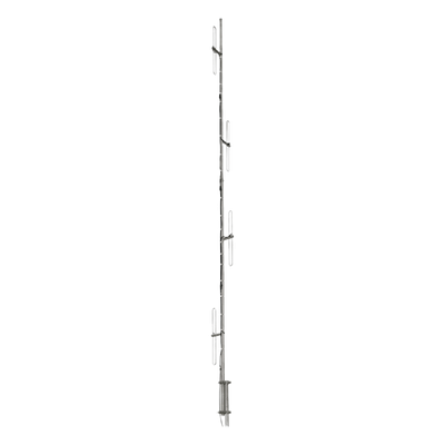 Antena Base VHF, de 4 Dipolos, Rango de Frecuencia 138 - 150 MHz.