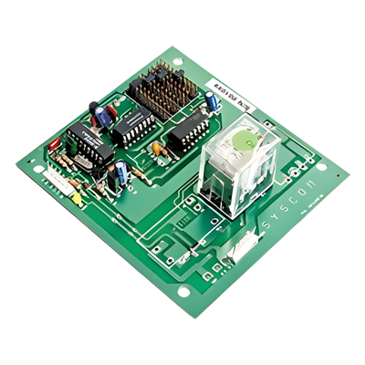 Tarjeta decodificadora con salida de relevador para 1 / 10 de H.P