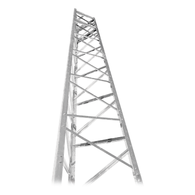 Torre Autosoportada de 96 ft (29.26m) Titan T200 Galvanizada (incluye anclaje)