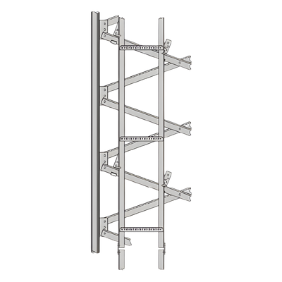 Guía de Cable tipo escalerilla de 20 pies de altura (6 metros) para Torre SSV.