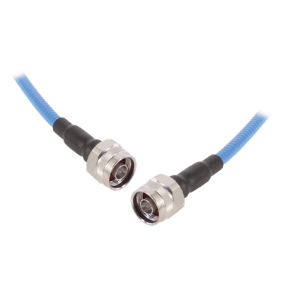 Cable Flex SSP-250-LLPL (1/4 Diam.) de 1 Metro (3.28 Pies), Bajo PIM (?-155 dBc), Conectores N Macho a N Macho, 0-6 GHz.