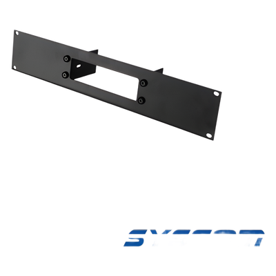 Tapa frontal de aluminio para radios TK7180/8180 uso en rack estándar de 19"