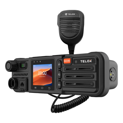 Terminal Vehicular PoC LTE Compacto, pantalla táctil de 2.0", compatible con TASSTA