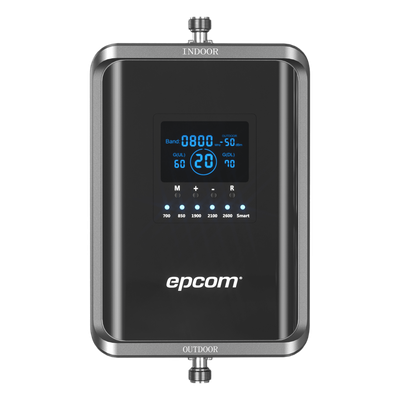 Amplificador de Señal Celular 5G / Mejora las llamadas convencionales y VoLTE / Soporta los datos de las tecnologías 2G, 3G, 4G y 5G de TELCEL, AT&T, MOVISTAR y OMV de Altán / Cubre hasta 1000 m².