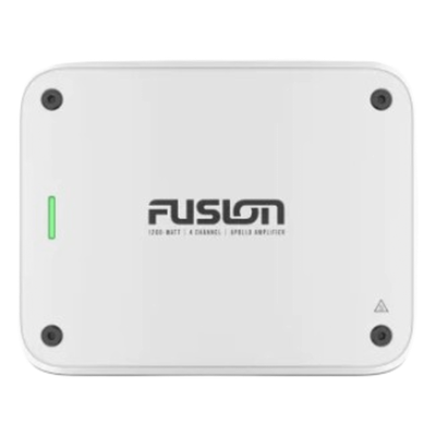 Amplificador Marino / 4 canales / Protección Eléctrica / 150 watts RMS por canal / Diseño True-Marine™ / Placas de Circuito con Revestimiento Conformal / Soportes de Montaje Incluidos / Indicadores LED de Estado