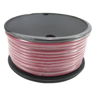Rollo de cable garado marino calibre 12 en color rojo de 250 pies (76.2 m).