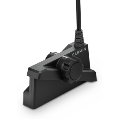 Sonda Live transductor LVS34/ 530-1,100 kHz / 500 W / 61 m (200.1 ft) Profundidad Máxima / 20° x 135° Haz / Garmin Marine Network / Soporte con Perspectiva