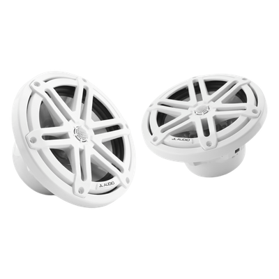 Bocinas Náuticas JL Audio M3 / 7.7 Pulgadas / Rejilla Deportiva Blanca 