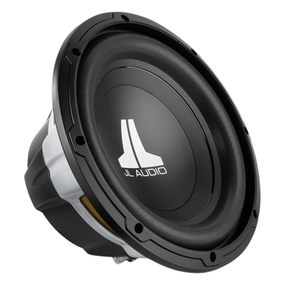 JL Audio® W0v3 / 10W0v3-4 / Car Audio / Subwoofer 10" (25.4 cm) / 4 Ohmios / 150 W RMS / 300 W Pico / Polipropileno con Mica / Bobina 1.5" (38.1 mm) / Ferrita 