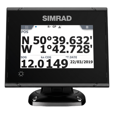 Pantalla Náutica Multifunción / GPS + GLONASS / Rutas y Waypoints / Registro de Viaje / Páginas de Posición y Rumbo / Trama AIS / Páginas de Datos Digitales Configurables / Atenuación por Potenciómetro Exte